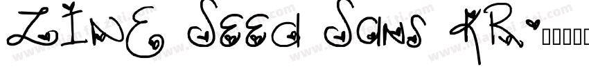 LINE Seed Sans KR字体转换